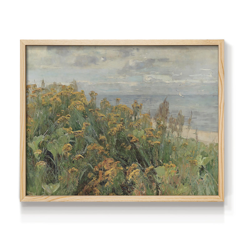 Paysages rétro-DCCXCV-impression encadrée - réaménageable, H 11 po x l 14 po, Naturel