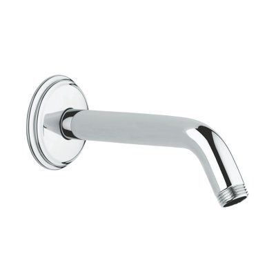 Geneva® 5" W x 2.625" H Shower Arm with Flange
