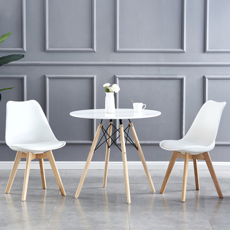 Croxley 116.84cm H Side Chair, White