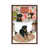Classic Brown Wood Floater Framed