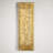 1-Light LED Gold Acrylic Flush Mounted Wall Sconce