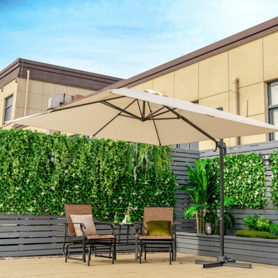 295cm Cantilever Parasol