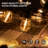 14 Ft. W X 10 Ft. D Aluminum Pergola With String Lights