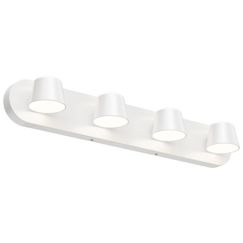 Boze Dimmable LED Vanity Light, White, 4