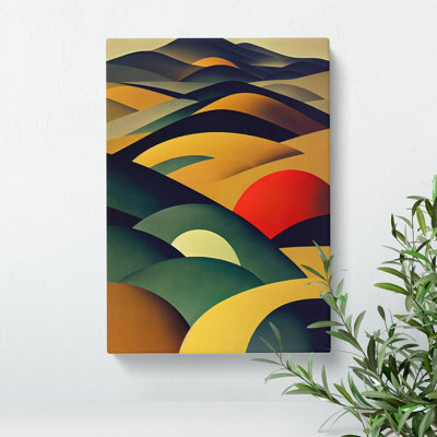 Mountain Landscapes No.1 - Wrapped Canvas Print
