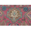 Tapis rose à motif géométrique traditionnel 6 x 10