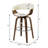 Lavoid Upholstered Swivel Bar Stool-1993487180