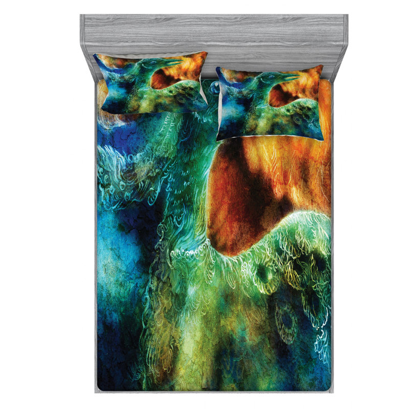 Microfiber Sheet Set, Full Sheet Set with Fitted Sheet