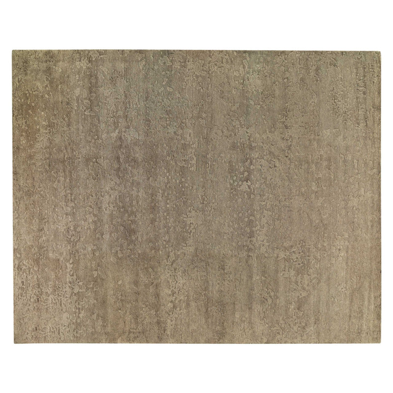 Reef Otter Wool Area Rug in Taupe, Rectangle 8' x 10'