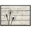 Windy, noir et blanc, silhouette de pissenlit, fleurs naturelles, effet de bois, panneaux, illustrations, rustique-101091267-101091269