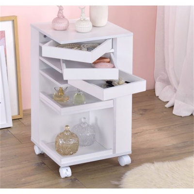 Commode de rangement 3 tiroirs Lex
