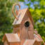 Piquet de nichoir en fer forgé 4Home en forme de A, cuivre antique, 71 pouces « Swarthmore »
