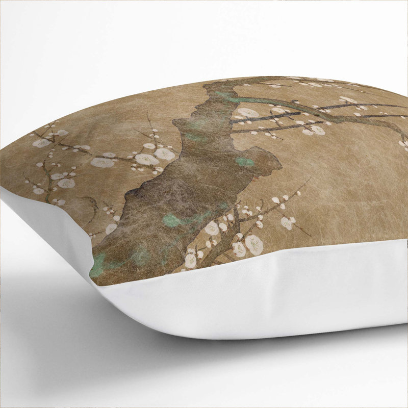 Square Throw Cushion, 55cm H x 55cm W x 20cm D, White