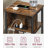 Side Table With Charging Station-1097841354