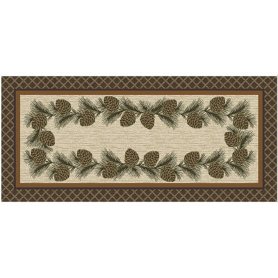 Costa Synthetic Water Resistant Non-Skid Kitchen Mat