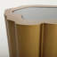 Amorphous Side Table W/Glass Top-183870954