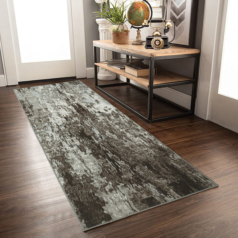Tapis Marliana avec envers antidérapant, Tapis de couloir 2 pi x 6 pi