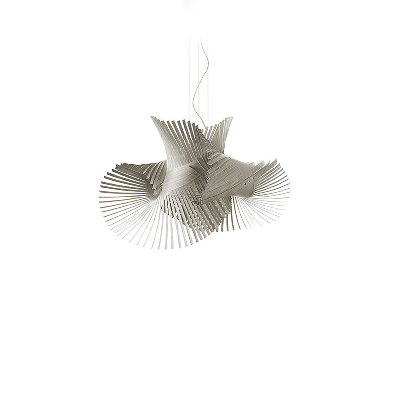Minimikado 1 - Light Pendant, E26, Gray