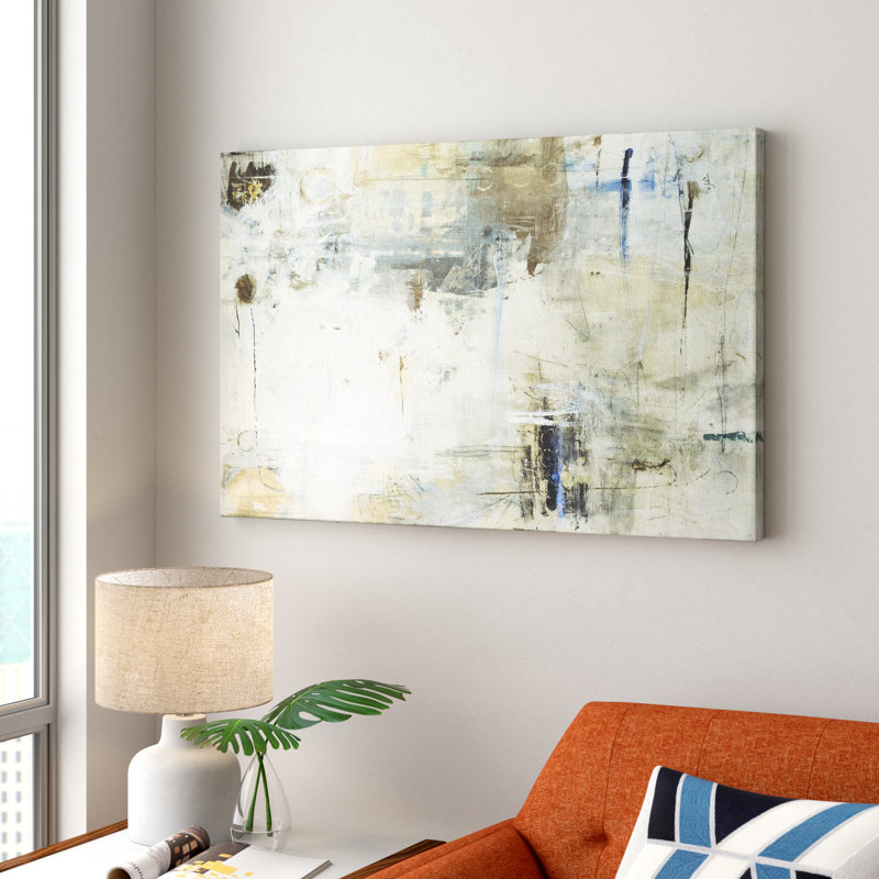 «Asking for White» par Julian Spencer - reproduction d'art, H 8 po x l 12 po x p 0,75 po, Toile tendue