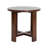 Elysa Elegant Acacia Trestle Round End Table-270327428