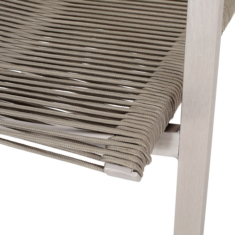 Chaises de table à manger pour patio, Beige