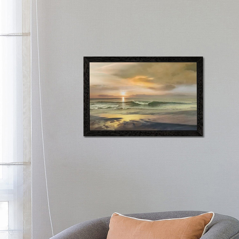 Monterey by Mike Calascibetta - Floater Frame Print on Canvas, 66.04 cm H x 45.72 cm W, Black
