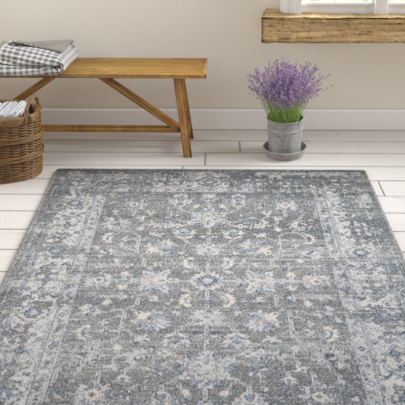 Tapis oriental Bushong, Rectangle 7 pi 9 po x 10 pi 2 po