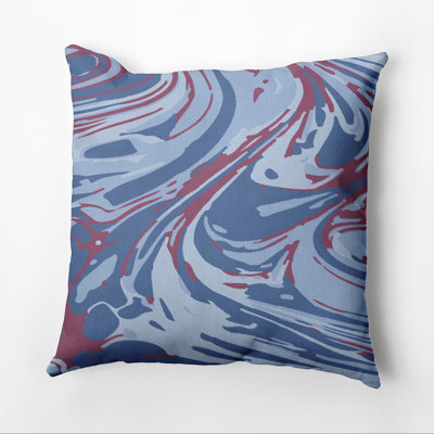 Marble Blend Outdoor Square Pillow Cover & Insert