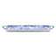 Pimpernel Blue Italian Large Melamine Hndld Tray 18.9 X11.6"
