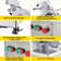 Meat Slicer, 550W Deli Slicer With 12.6" Carbon Steel Blade, Double-Motor Meat Slicer Machine With Adjustable Thickness