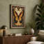 Monarch Study Art Deco 1 Piece Wrapped Canvas Wall Art-1656989329-1656989334