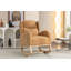Chaise berçante avec pieds en bois paquet