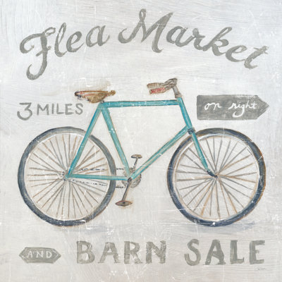 Barn Flea Market IV by Sue Schlabach - Wrapped Canvas Print