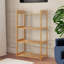 Hestleton 99cm H x 67.2cm W Bamboo / Rattan Standard Bookcase