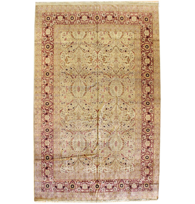 Tabriz One-of-a-Kind 12'2" X 17'9" Area Rug