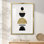 Modern Stack -Framed Print