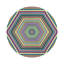Hex Dylan Vegan Leather Round Coasters