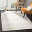 Muniz Geometric Ivory/Light Blue Area Rug-364163346
