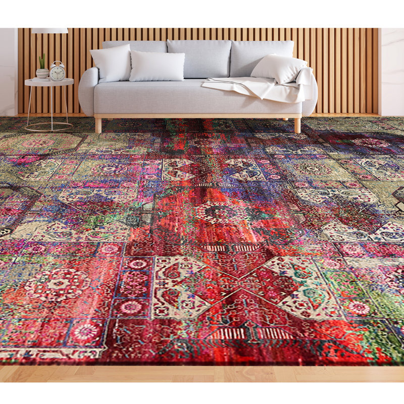 Geometric Area Rug, Rectangle 12' x 15'