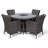 Karcher 4 Seater Dining Set with Cushions and Parasol-39926009