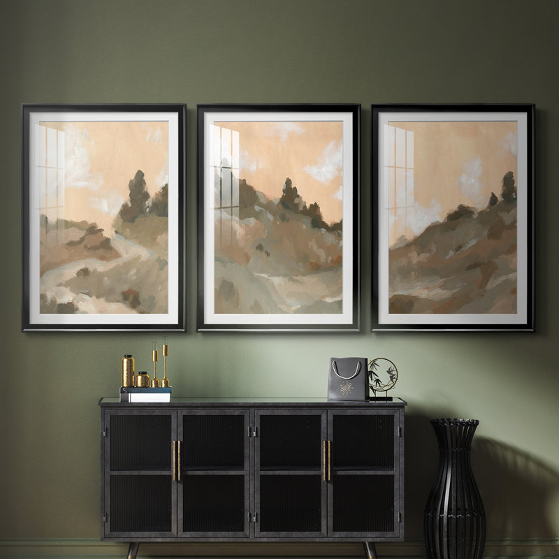 3 pièces, Noir, H 21 po x l 30 po