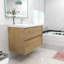 Ensemble de meuble-lavabo mural simple 36 po Attallah-1260742762