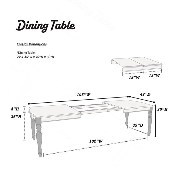 Dimensions du produit