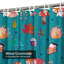 Rideau de douche d'automne avec 12 crochets-1044588036