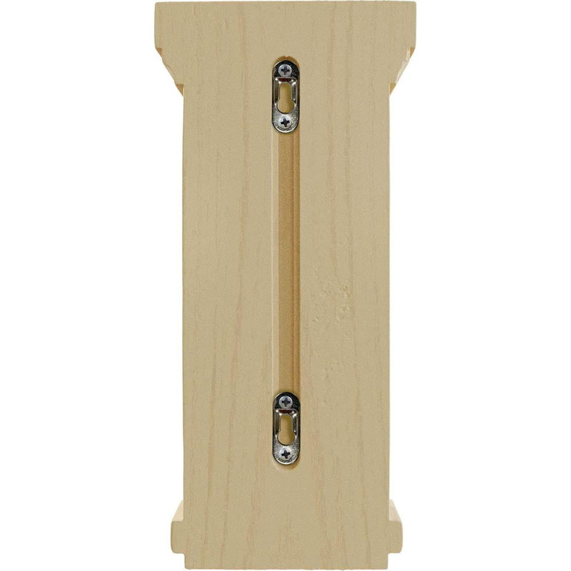 Maple Charleston Mission Hand-Carved Wood Corbel, 14" H x 6.5" W