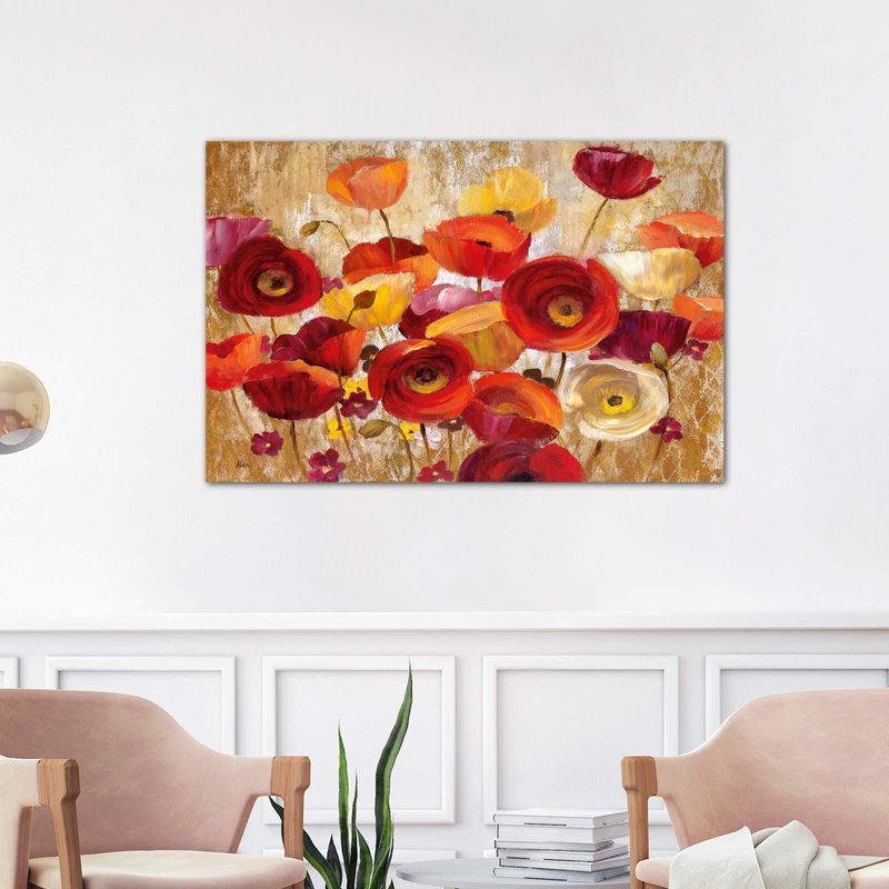 Holland's Garden by Nan - Wrapped Canvas Painting, 101.6 cm H x 66.04 cm W x 3.175 cm D