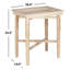 Table de plateau mattias