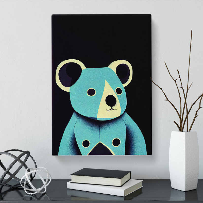 Riesel Koala Bear Design - Wrapped Canvas Print, 50cm H x 35cm W x 3cm D