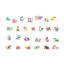 Fauna Animal Alphabet Kids Wall Sticker
