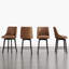 Tabouret de comptoir pivotant rembourré-192449993